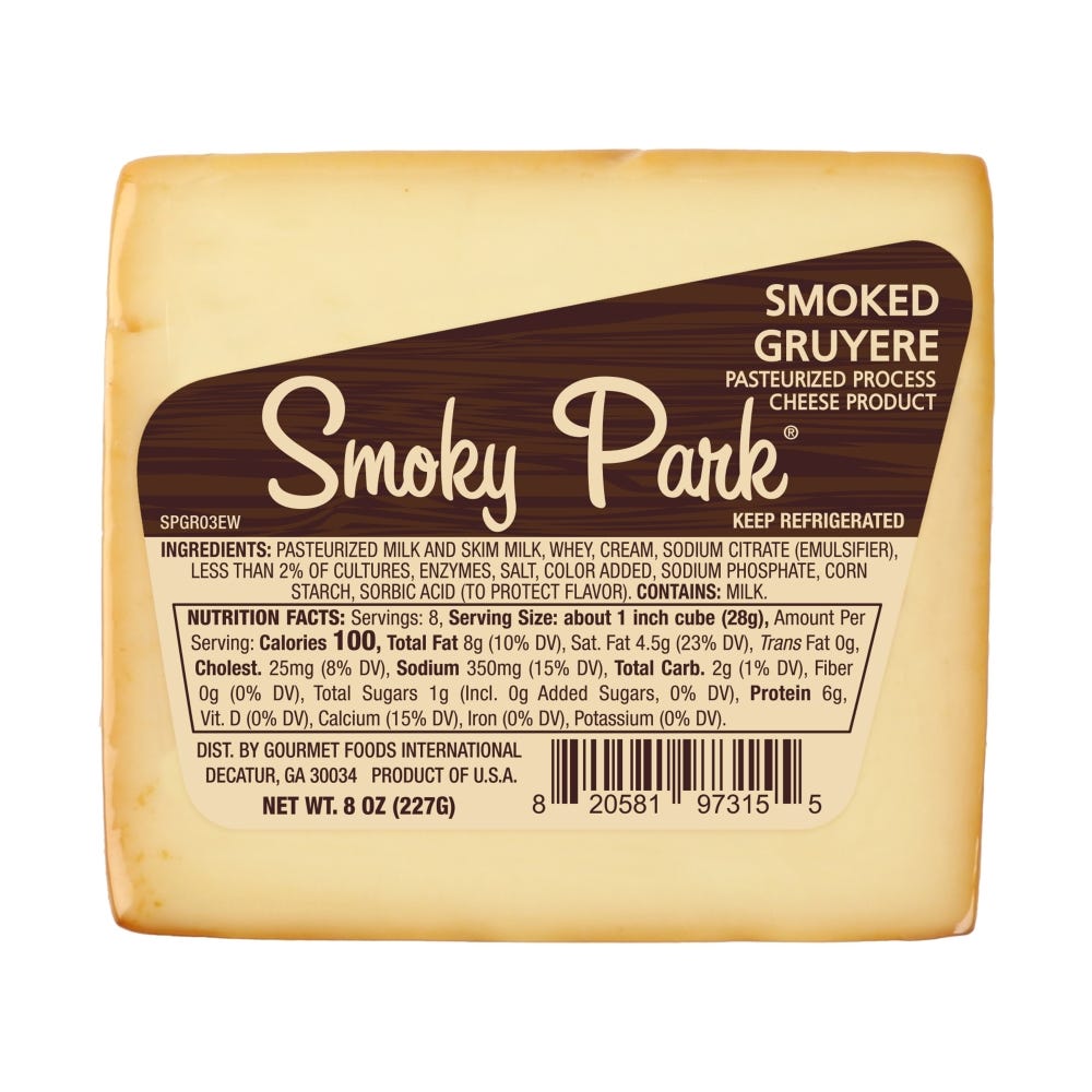 Smoked Gruyere Cuts