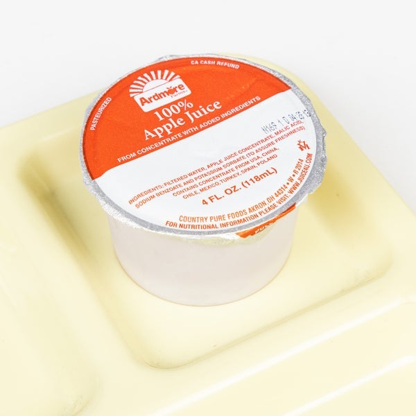 4oz Apple Juice Frozen Cup