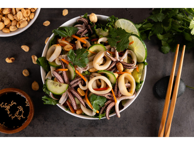 Raw Squid Rings & Tentacles