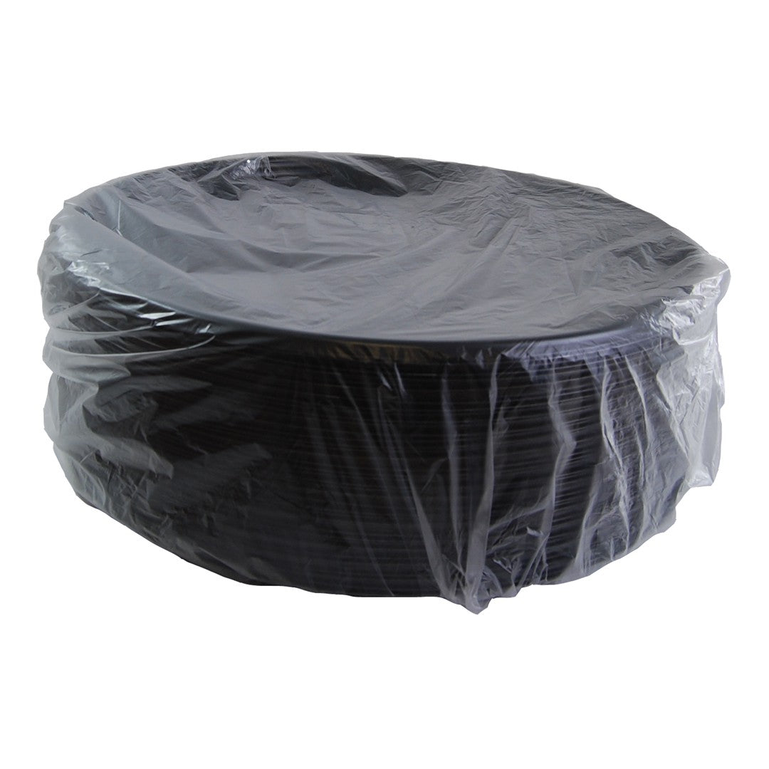 18 Inch Round Black Platter