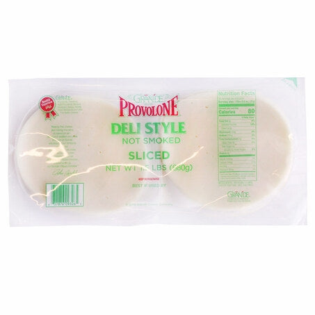 Sliced Deli Style Provolone Cheese