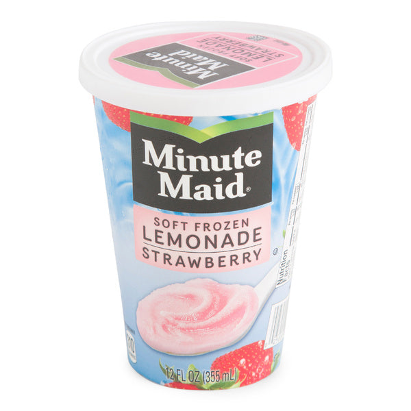 * Soft Frozen Strawberry Lemonade Cups