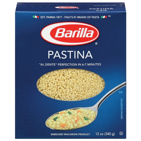 100% Semolina Pastina