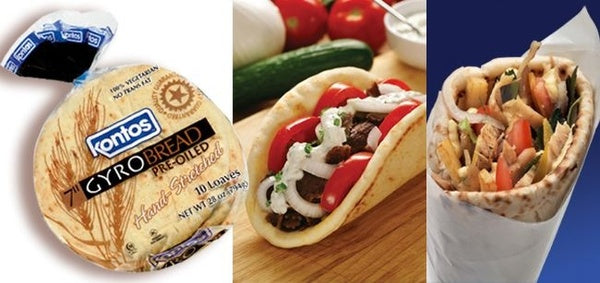 7in Pocketless Gyro Bread