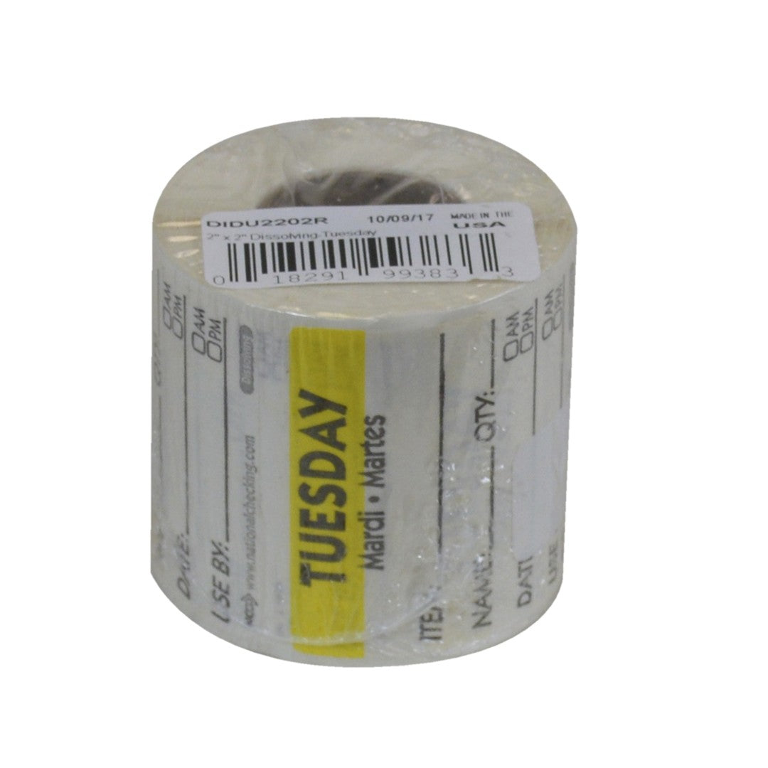 Labels Dissolvable Tuesday