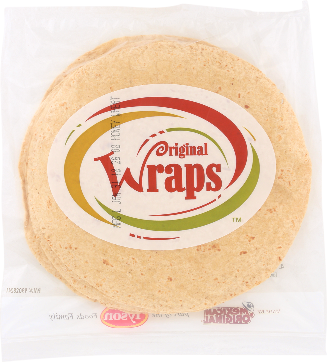 12 Inch Honey Wheat Tortilla Wrap