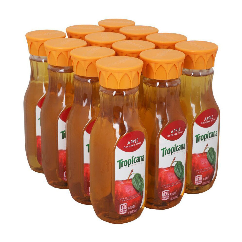 * Orchard Style Apple Juice 12oz Plastic