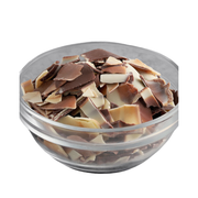Dark & White Marbled Chocolate Shavings