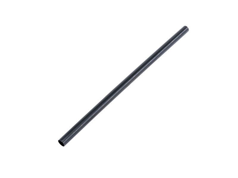 Unwrapped Black Plastic Straw Jumbo