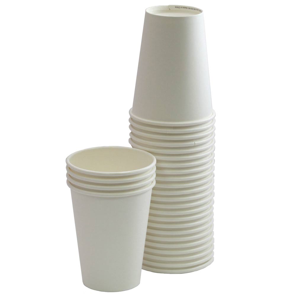 20oz White Paper Hot Cup