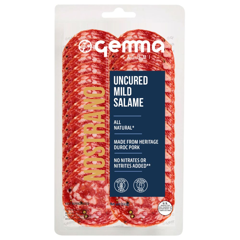 Sliced Nostrano Sweet Salame