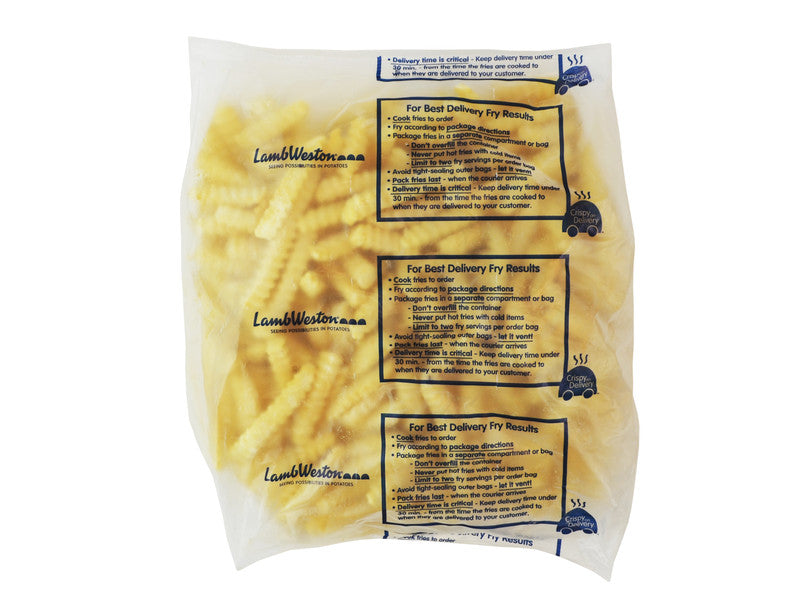 1/2in Crispy Coat Concertina Fries