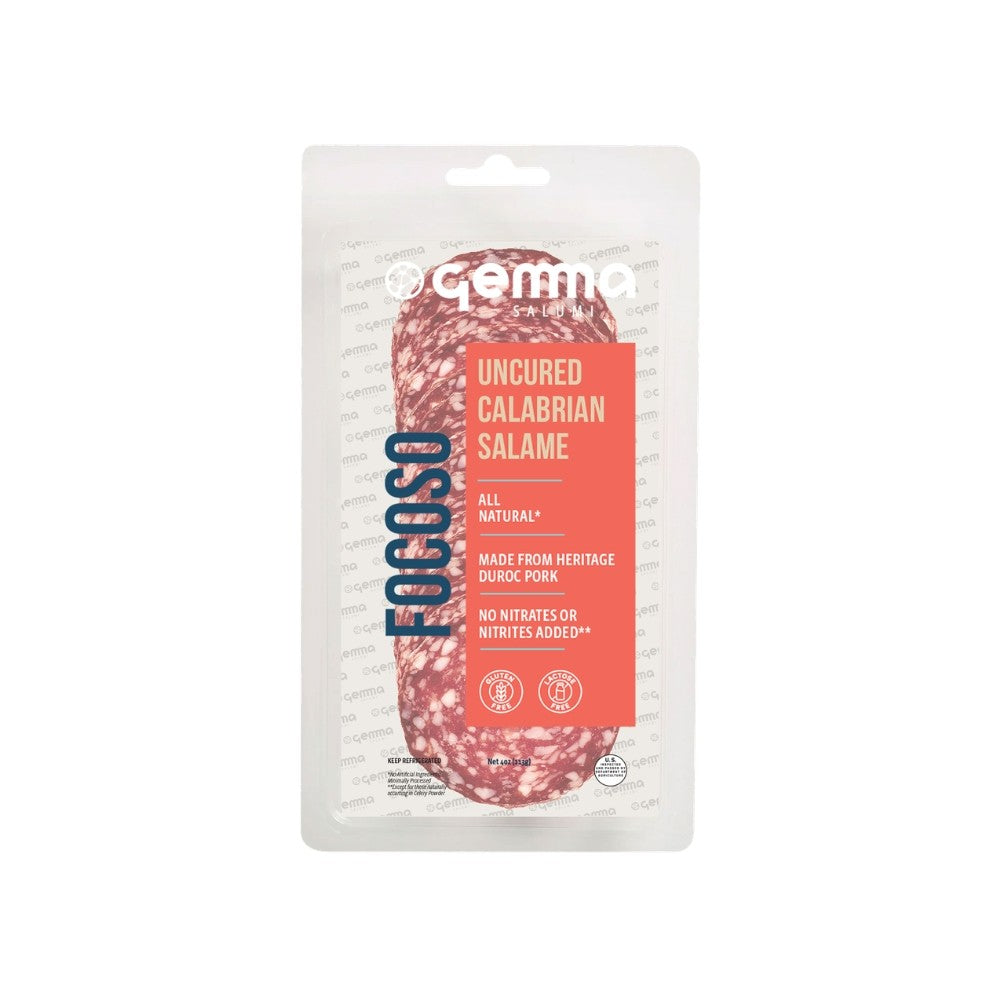 Sliced Calabrian Style Uncured Salame