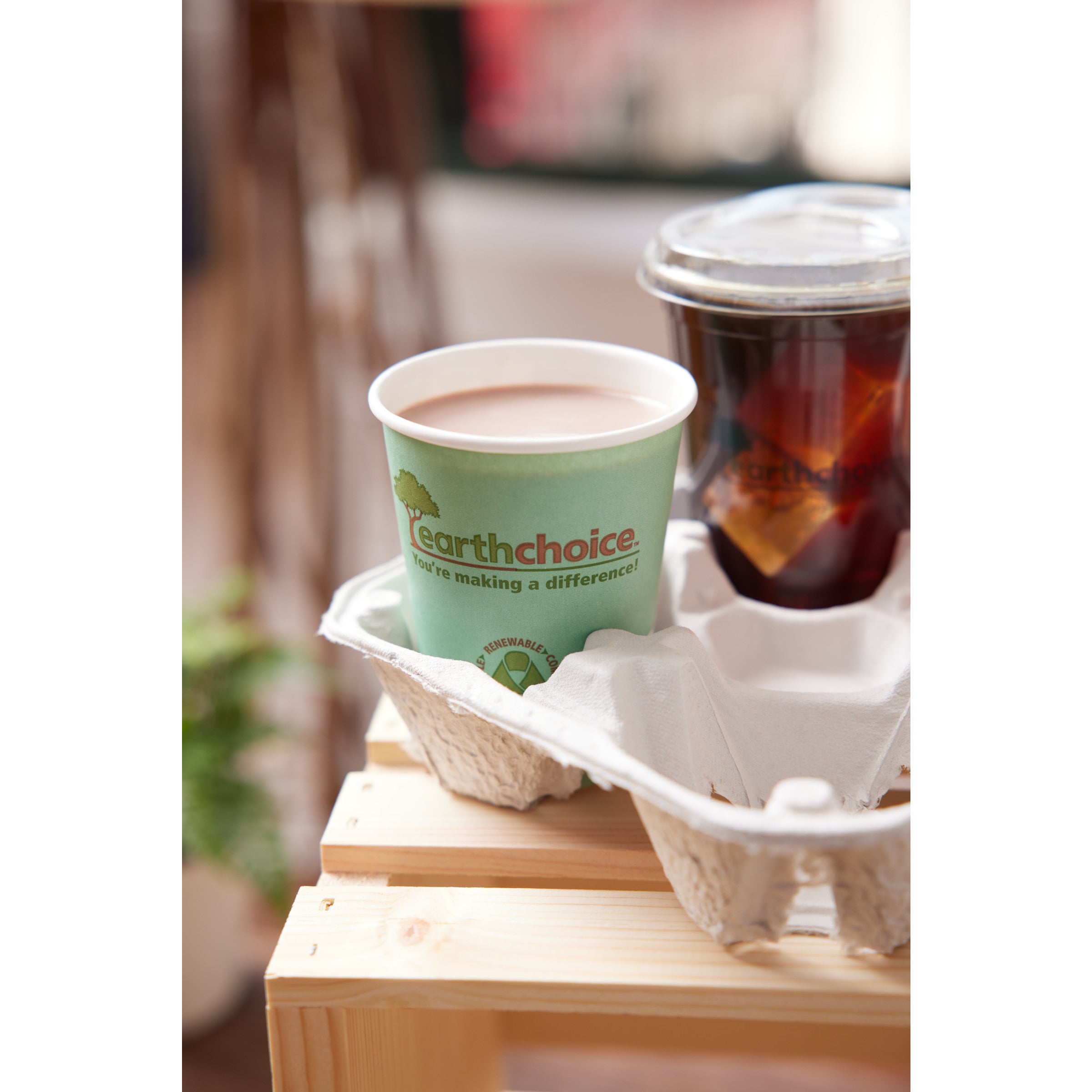 4 Cup Carry Tray