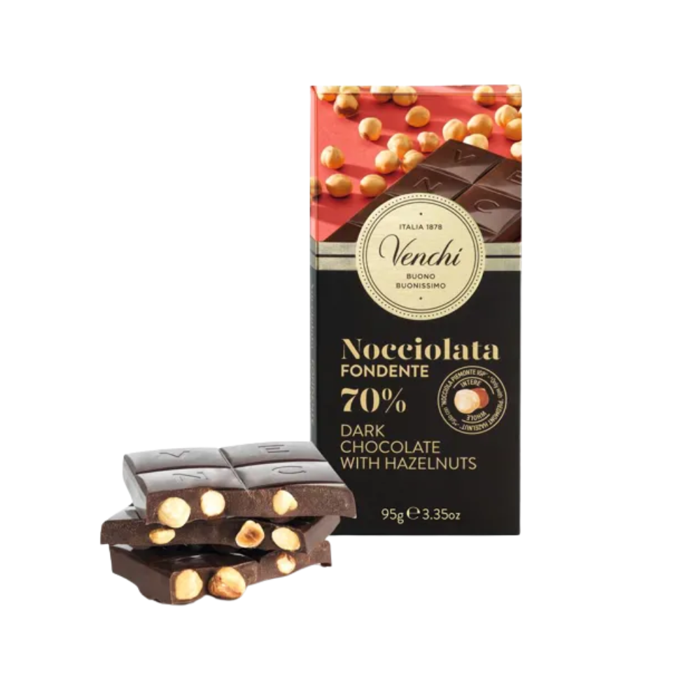 Hazelnut Dark Chocolate Candy Bar