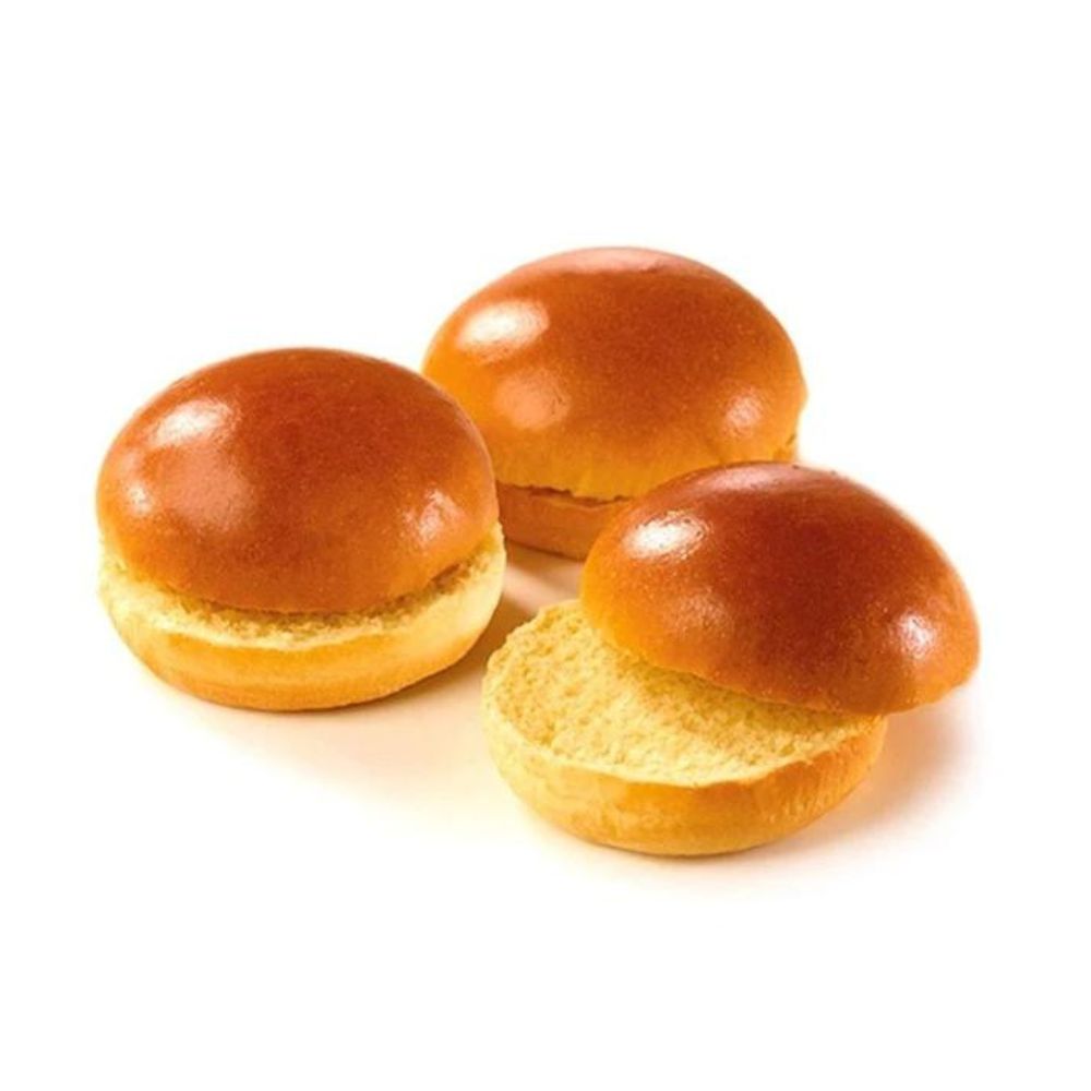 4 Inch Sliced Brioche Bun