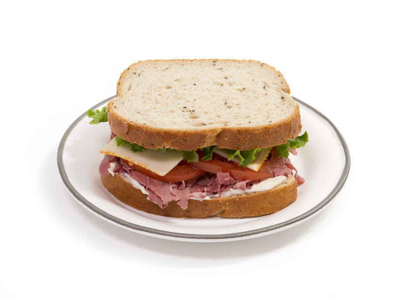 5/8in Sliced Oval Rye Bread
