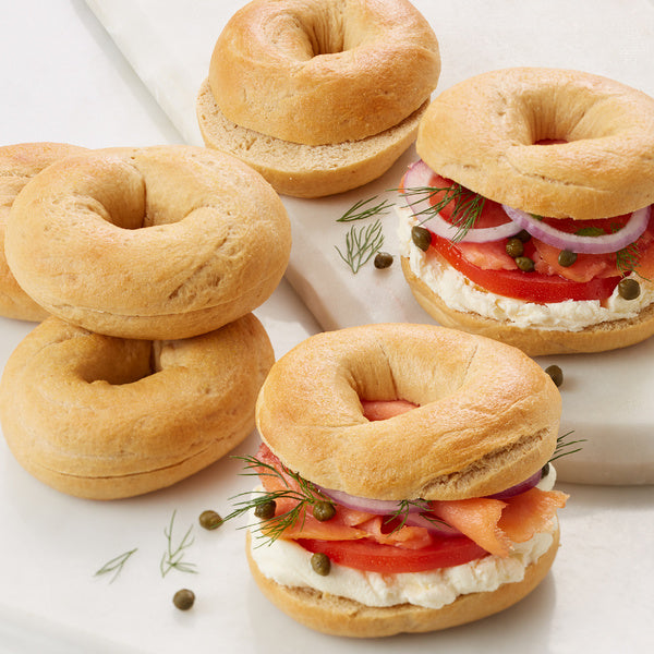 Whole Grain Bagel Individually Wrapped