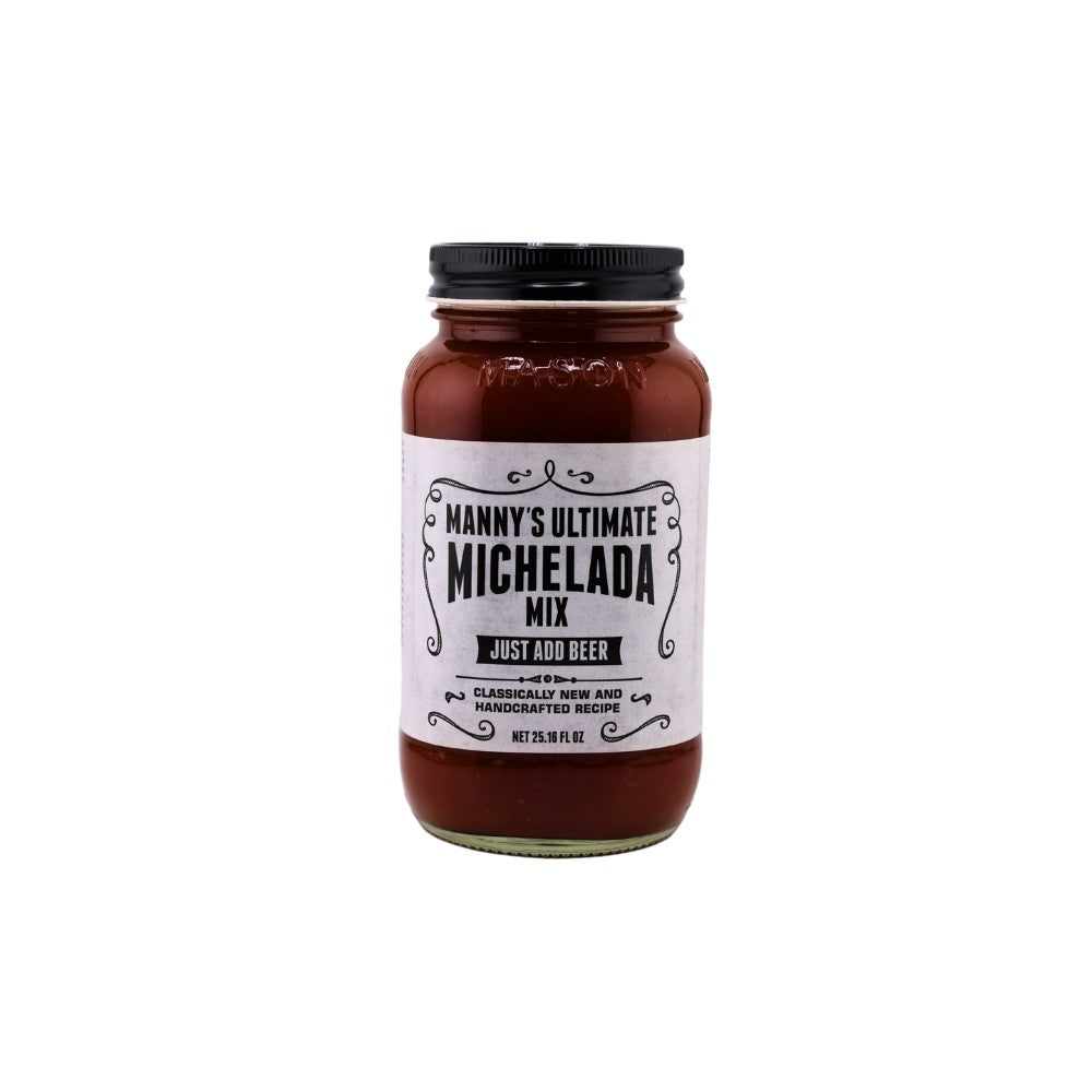Non-Alcoholic Michelada Mix in Mason Jar