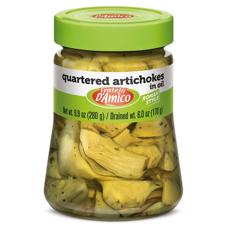 Sliced Artichokes In Oil