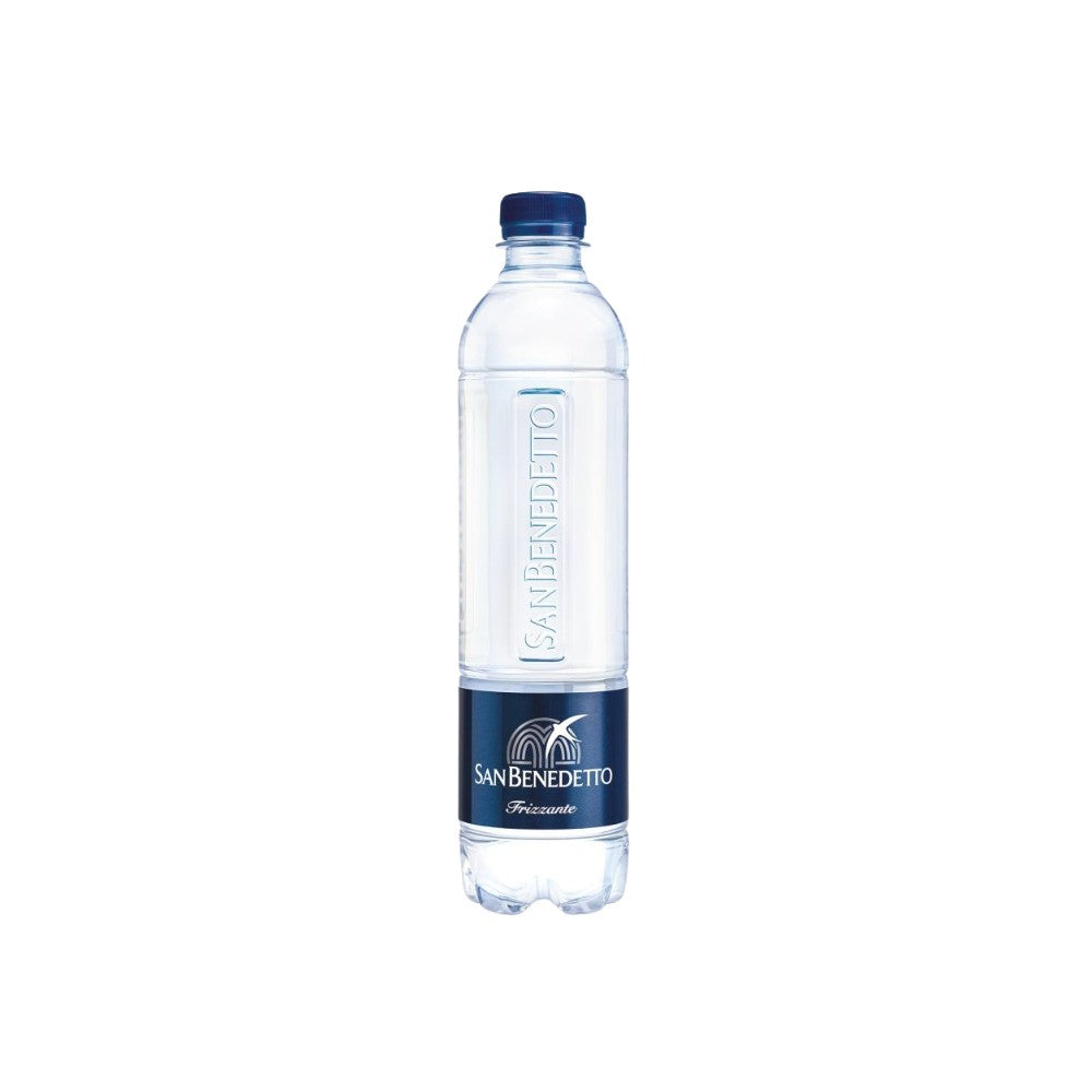 Sparkling Water In A PET Tower Bottle