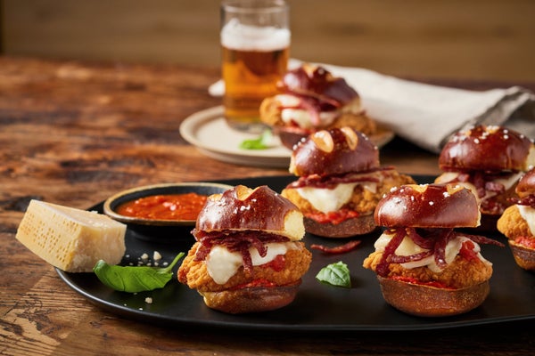 * Pretzel Slider Bun