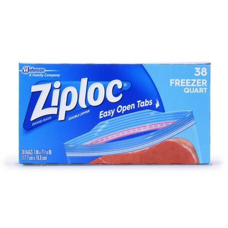 Ziploc Quart Freezer Bag