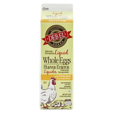 Liquid Whole Egg with Citric Acid 15/2lb