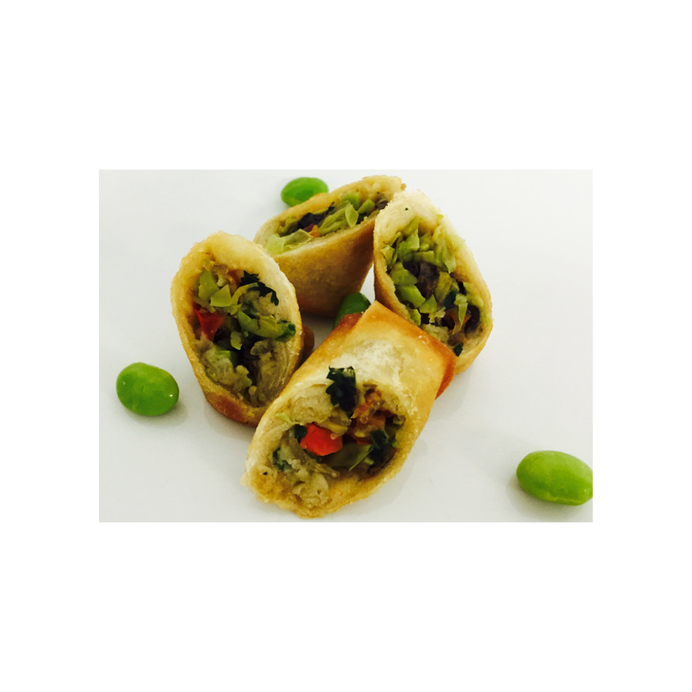 Vegetable Spring Roll With Edamame