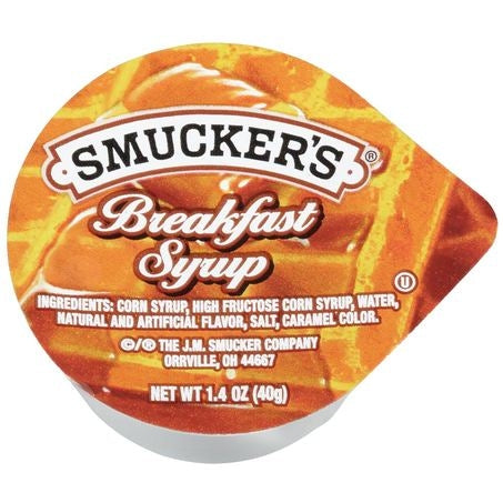 * Pancake Syrup Cups