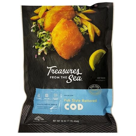 Pub Style Battered Cod
