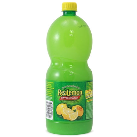 * Reconstituted Lemon Juice 48oz
