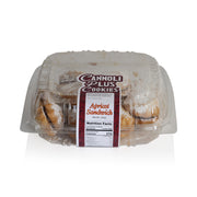 Apricot Powdered Sandwich Cookie