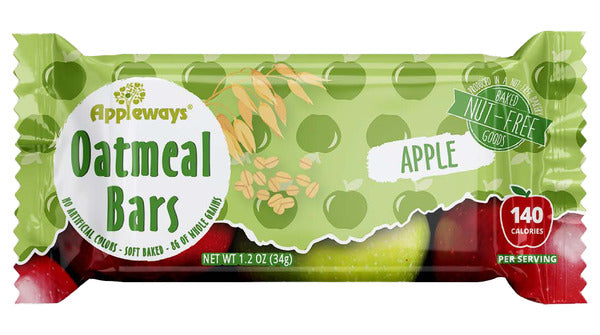Whole Grain Apple Oatmeal Bar
