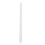 15 Inch Tapered White Candle