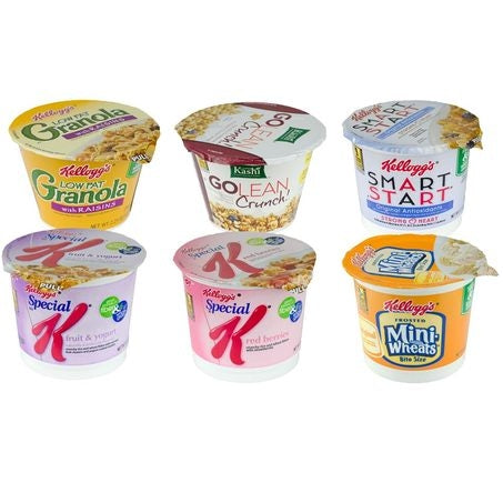 Assorted Wellness Cereal Cups