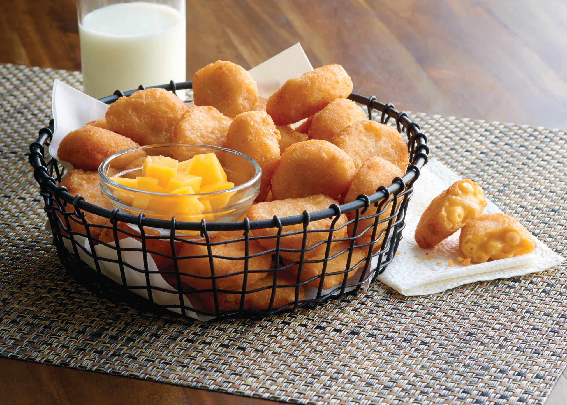 * Mac & Cheese Bites