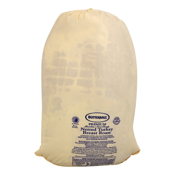 * Netted Raw Boneless Turkey Breast