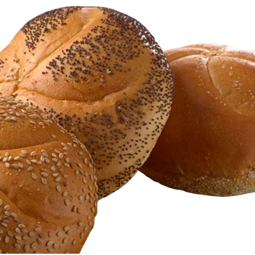 Jumbo Kaiser Roll Dough Ready to Bake