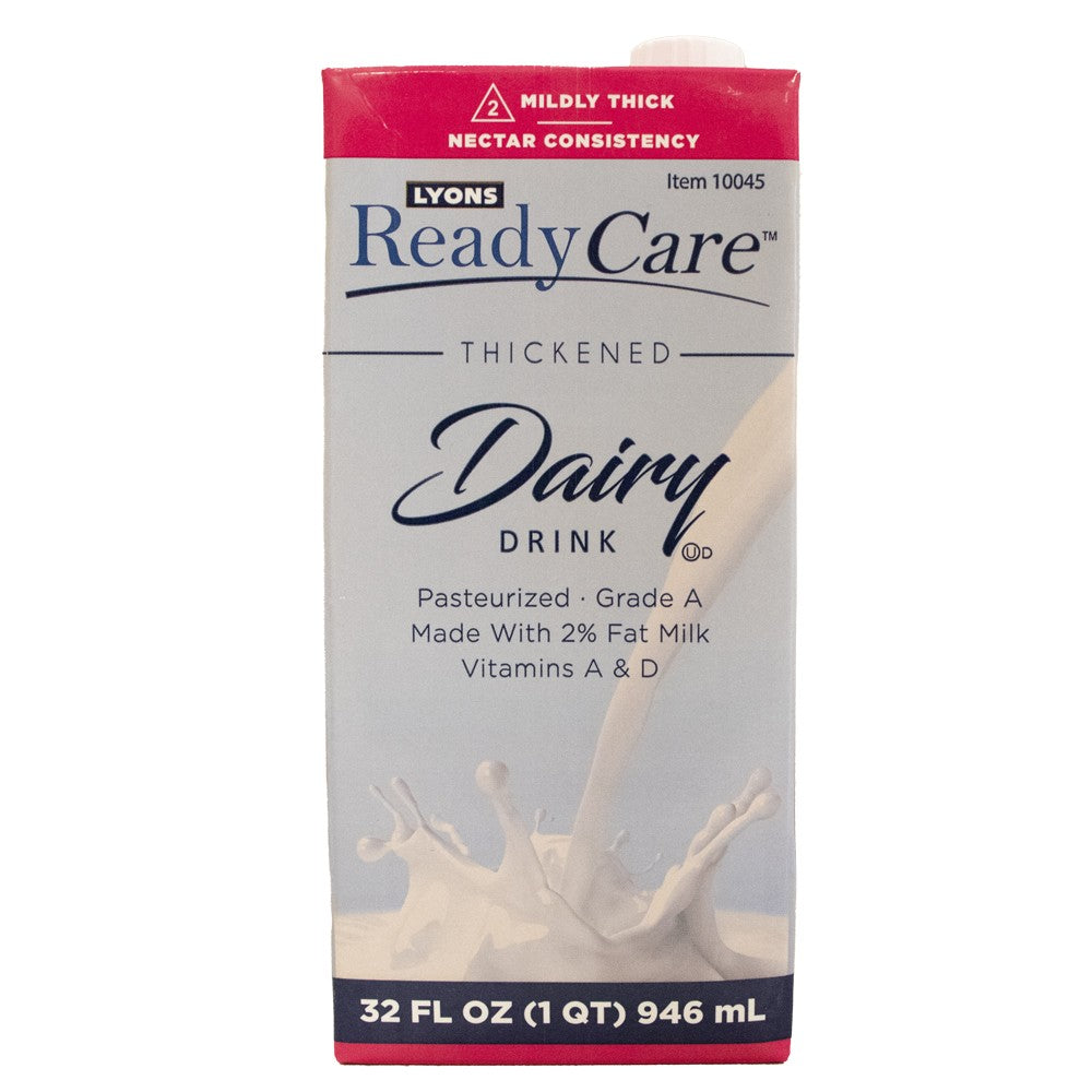 Thickened Dairy Nectar Consistency