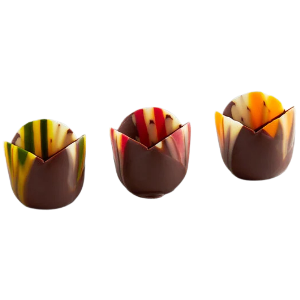 Mini Tulip Pastel Chocolate Cup