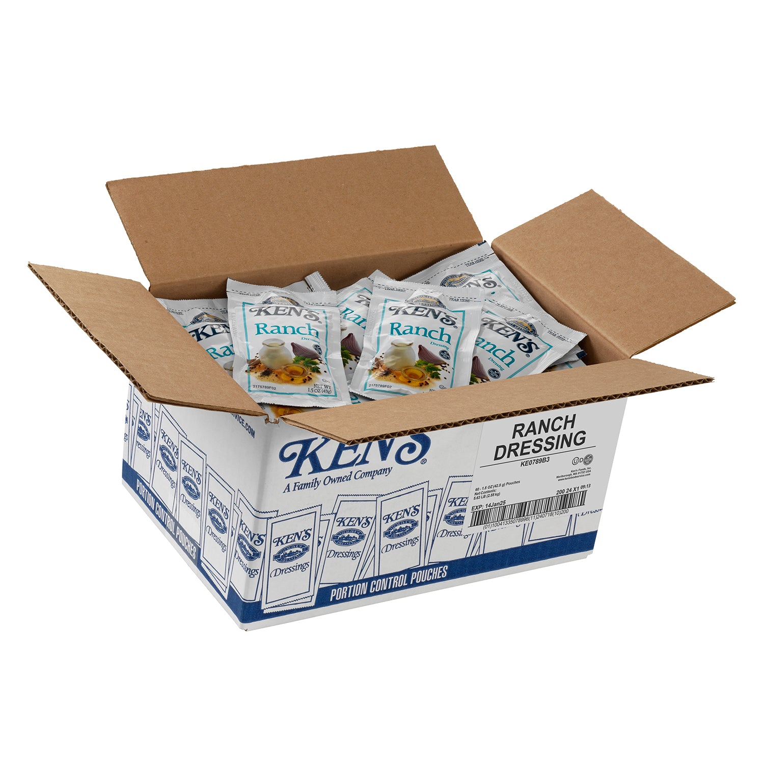 * Ranch Dressing Pouches