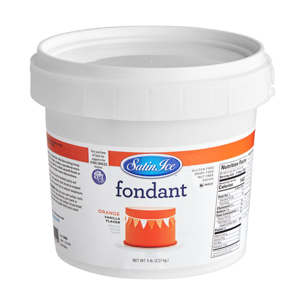 Orange Vanilla Fondant