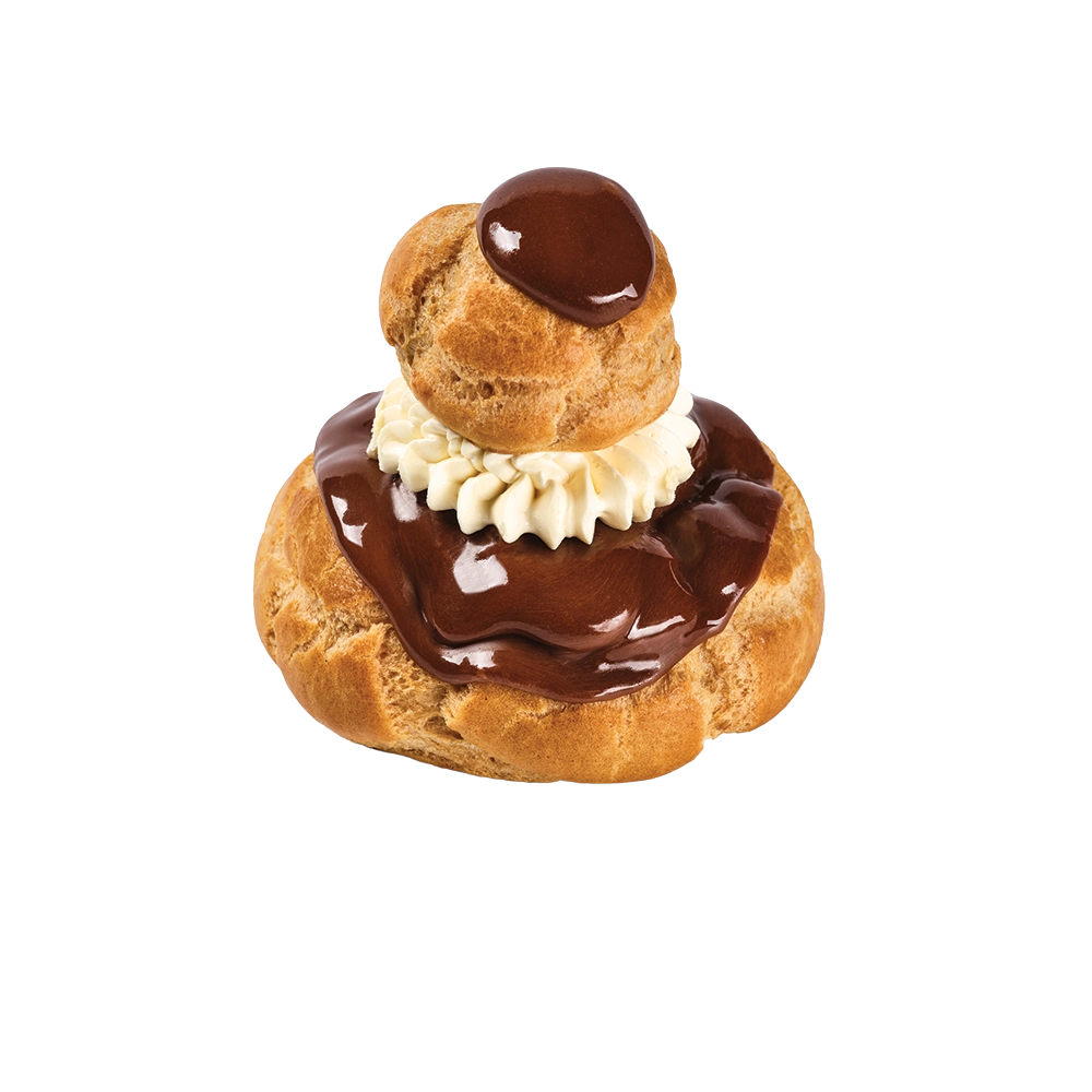 Chocolate Religieuse (Cream Puff)