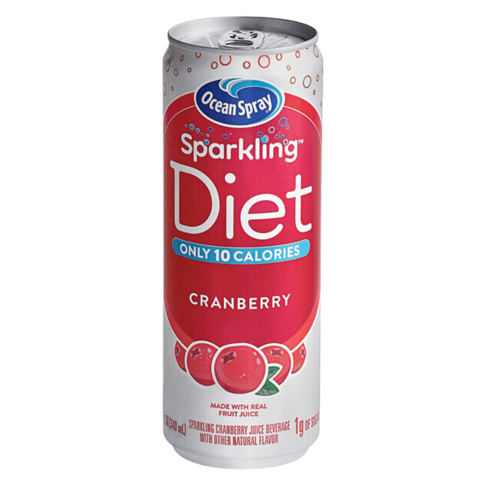 Diet Sparkling Cranberry Juice 11.5oz Can
