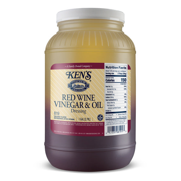 Red Wine Vinegar & Oil Dressing