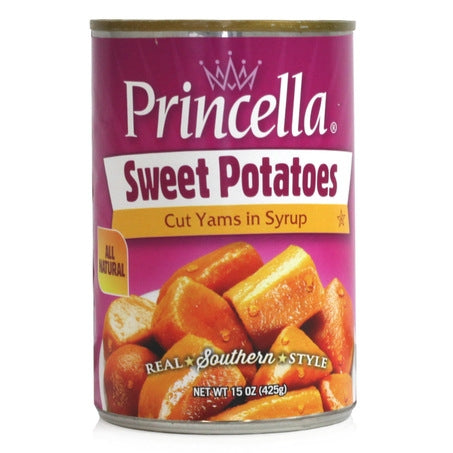 Cut Sweet Potatoes