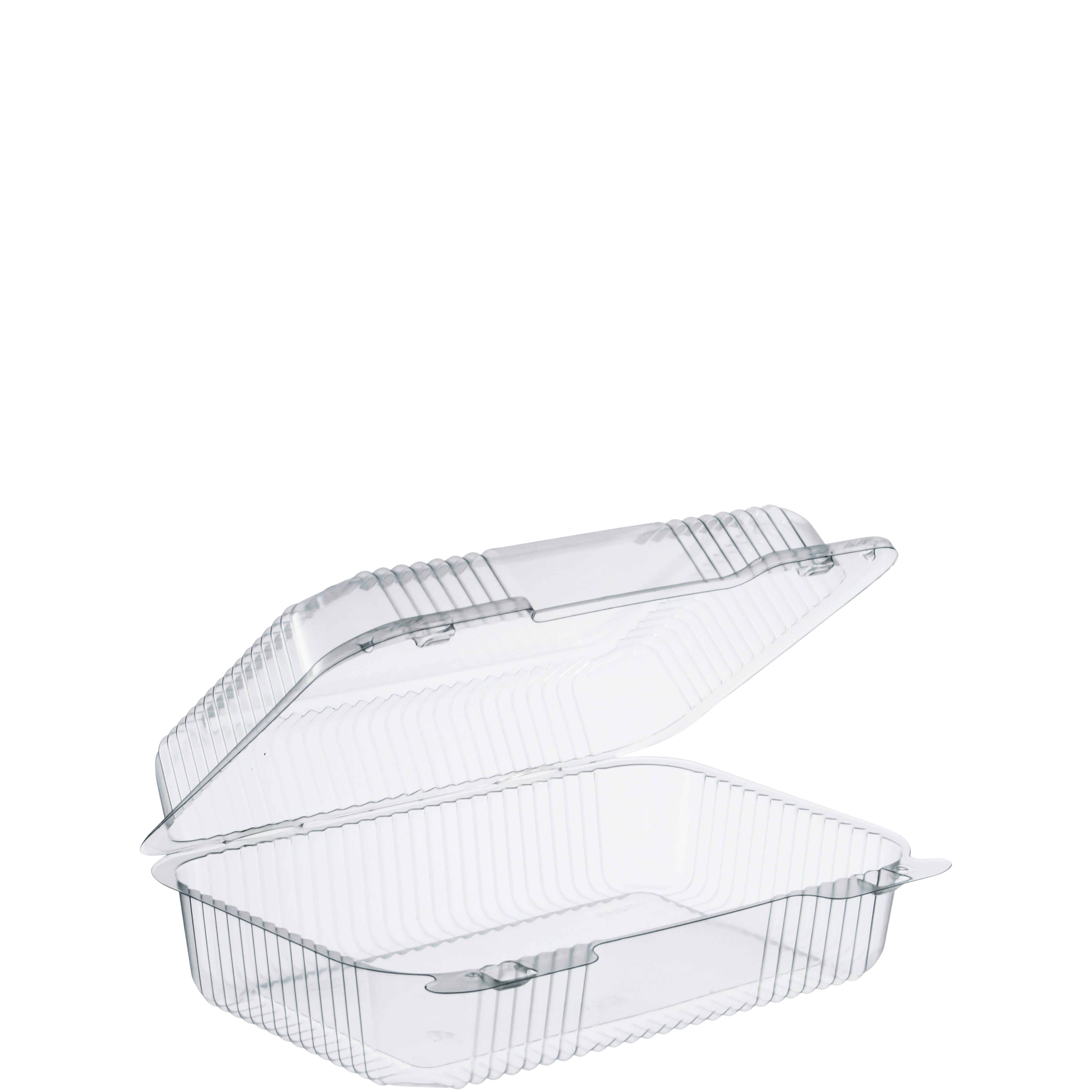 9X6X3 Hinged Plastic Container