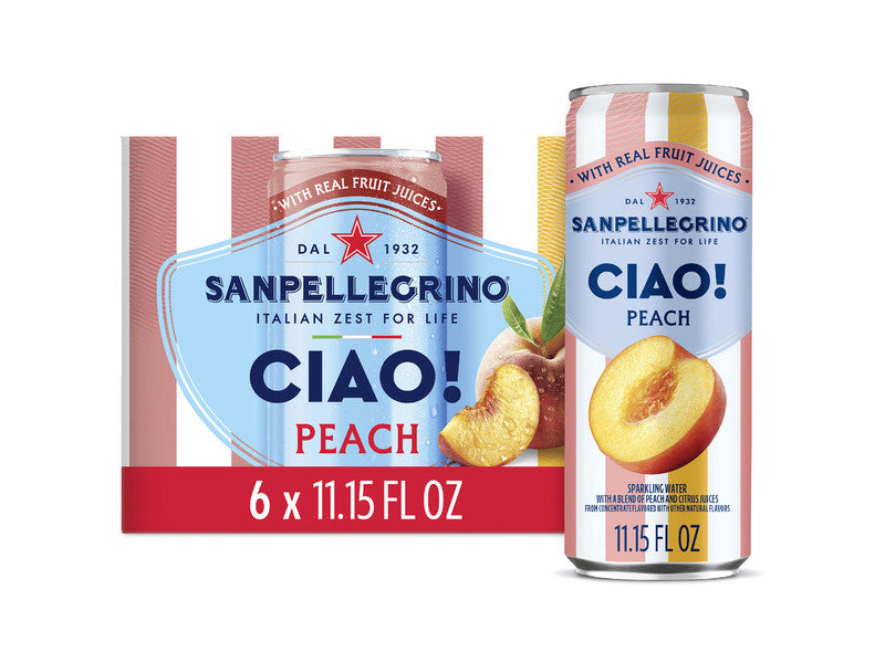Sparkling Peach Beverage