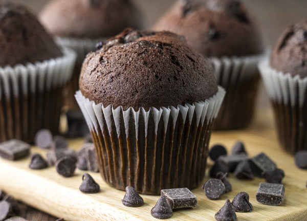 Double Chocolate Chip Muffin Batter